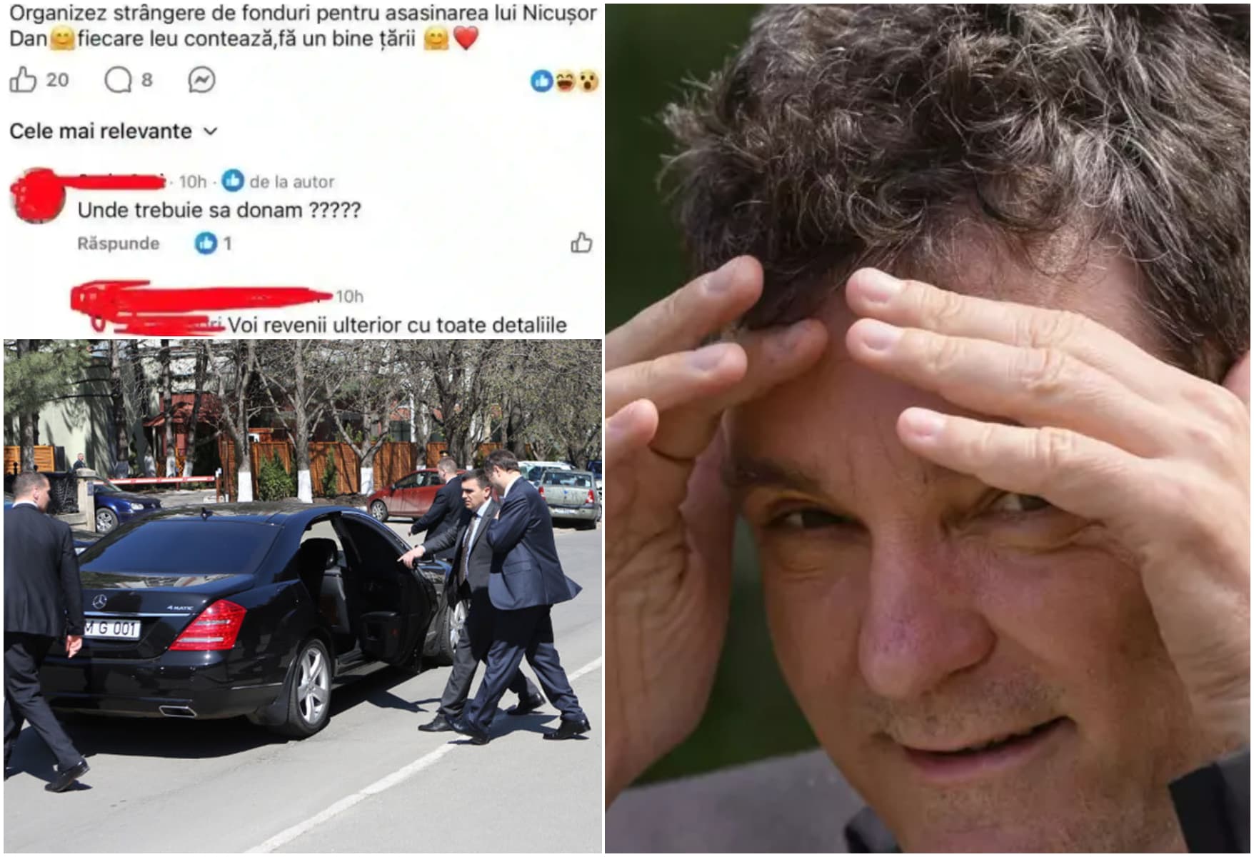 Un bărbat a anunțat că strânge bani pentru uciderea lui Nicușor Dan. SPP-ul a ridicat nivelul de securitate pentru o postare online