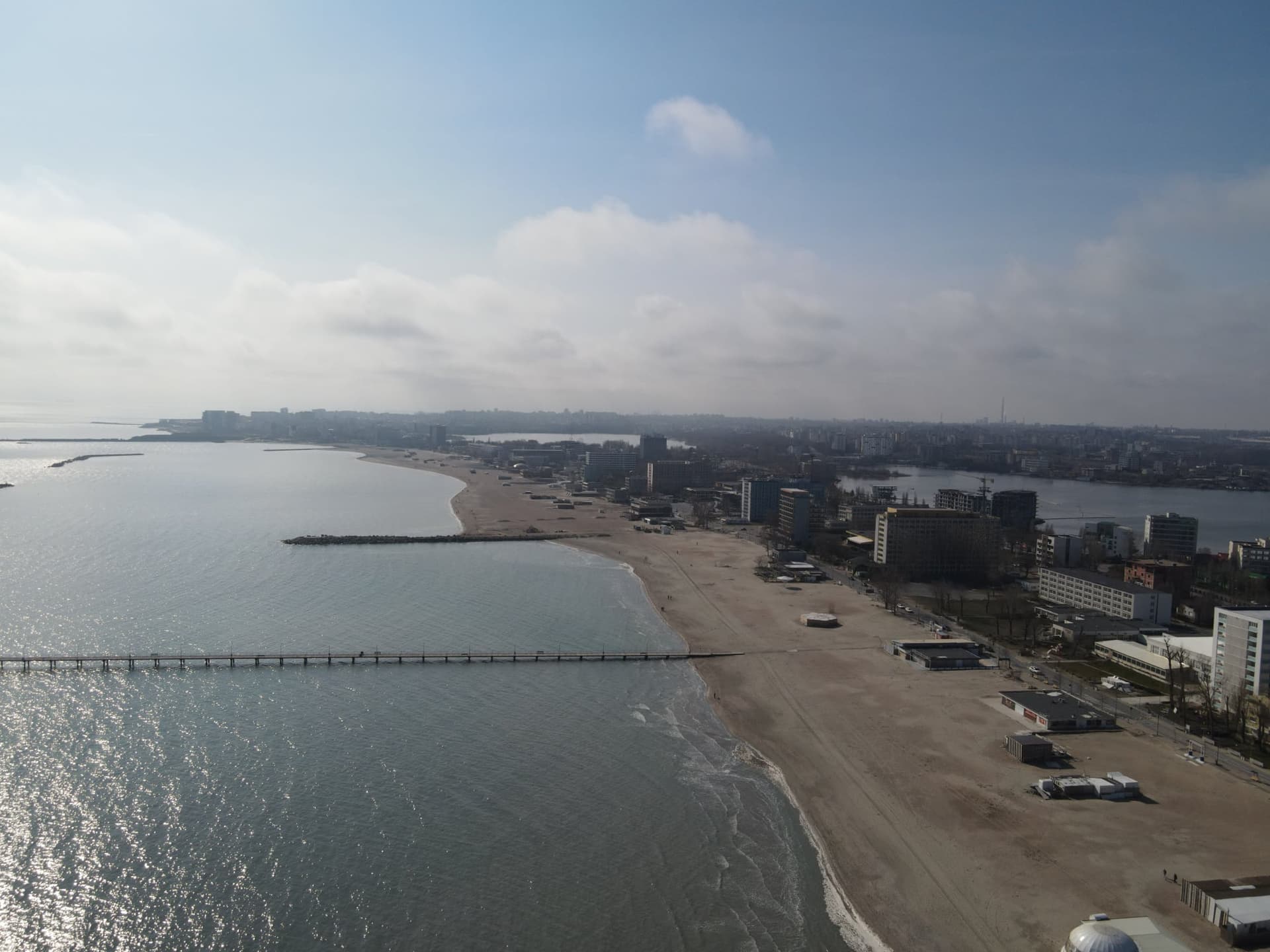 Surpriza sezonului turistic! Plajă GIGANT la MAMAIA FOTO