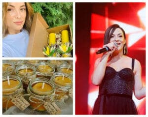 Cântăreața Tatiana Turtureanu are o afacere parfumată. Lumânările sale înmiresmate handmade au mare căutare