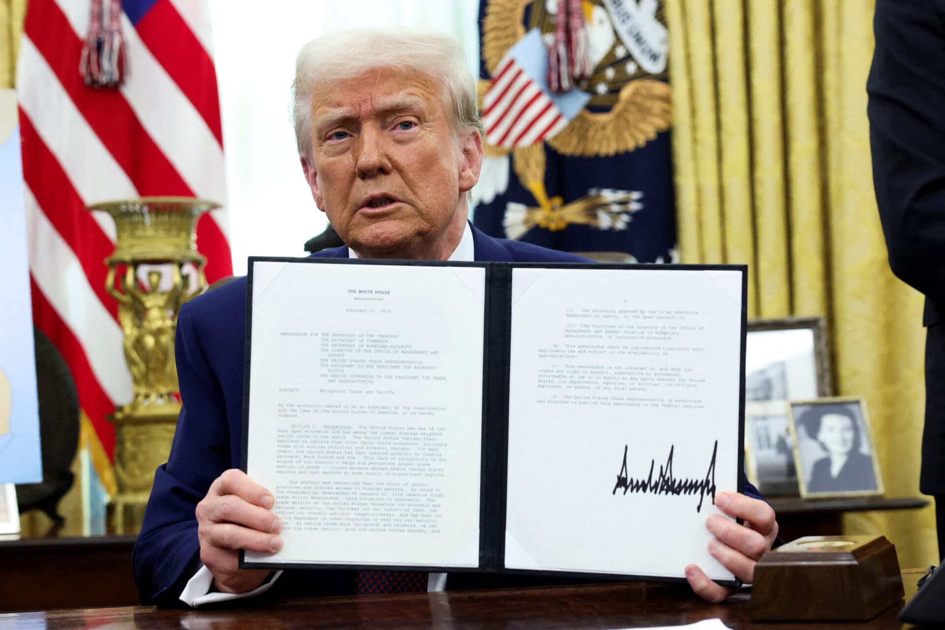 Trump sparge liniștea comercială. Tarife reciproce ca răspuns la taxele impuse de alte țări