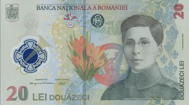 Victorie istorică pentru Janina Nectara: Apare prima bancnotă care afișează o femeie
