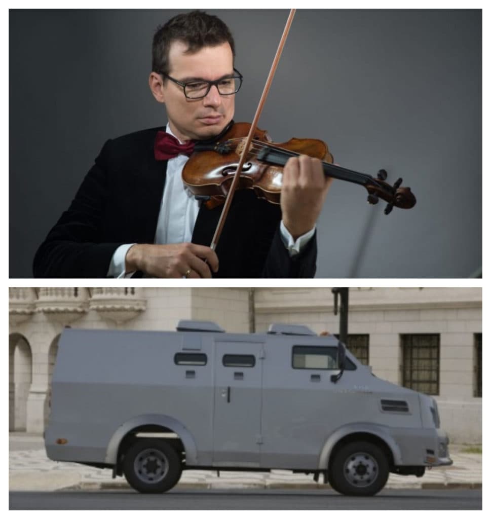 Violonistul Alexandru Tomescu despre Stradivarius-ul pe care cântă, evaluat la 10 milioane de euro: ” Vioara este într-un seif, sub pază”