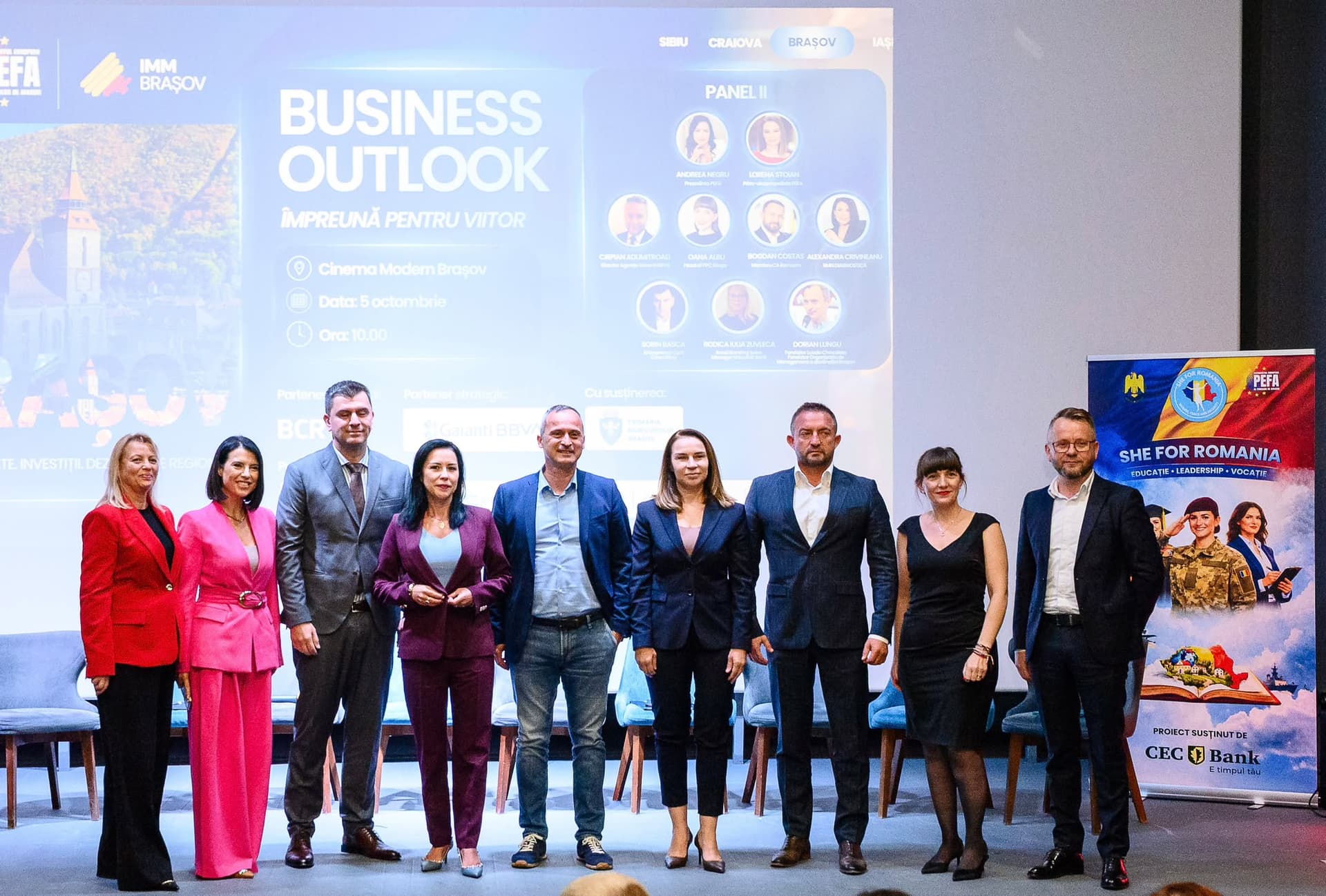 Optimism în vremuri tulburi: antreprenorii reuniți la Business Outlook Brașov mizează pe puterea lui „împreună”