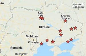 Război în UCRAINA! Explozii în mai multe mari orașe strategice, inclusiv capitala Kiev