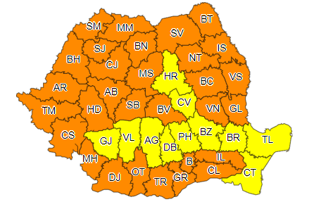 Se anunță temperaturi uriașe. Prognoza meteo ANN actualizată