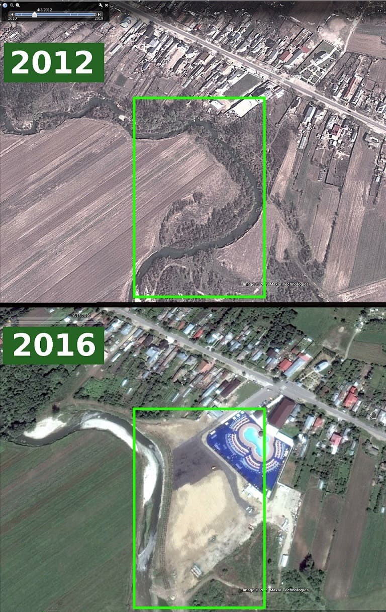 INCREDIBIL! A mutat un râu ca să își facă o piscină