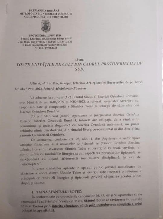Au cerut adeverință că sugarul e sănătos pentru a-l boteza. Medic de familie: „Când credeam că le-am văzut pe toate”