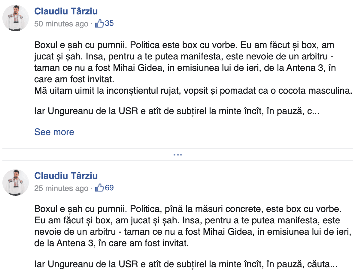 AUR a început războiul cu Antena 3! Gâdea, terfelit de Târziu