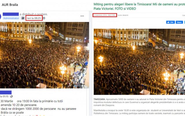 Buletin de București: Știri și conturi false, rețeta de succes a chemării la proteste pe grupurile de Facebook asociate AUR