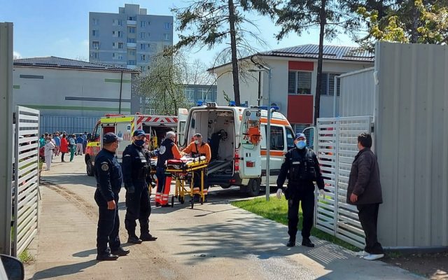 ALERTĂ! Incendiu la Secția de Psihiatrie a Spitalului Județean Slatina
