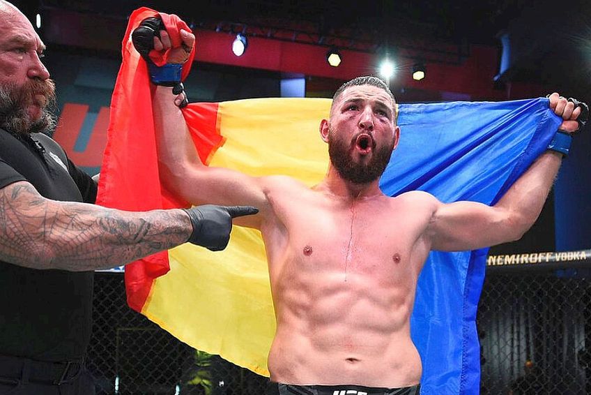 A scris istorie! Nicolae Negumereanu este primul român din UFC care reușește o victorie în cușcă