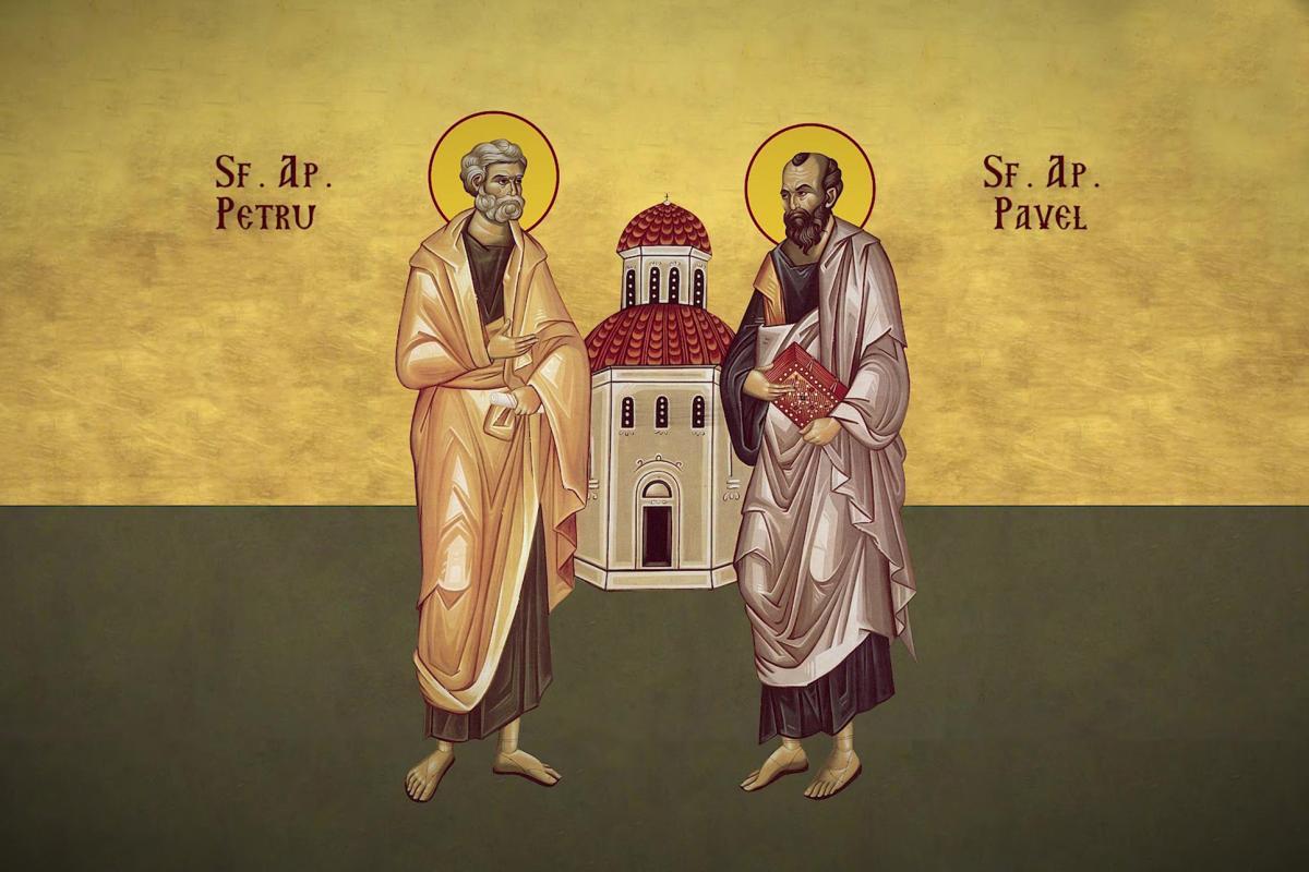 Când are loc sărbătoarea sfinților Petru și Pavel