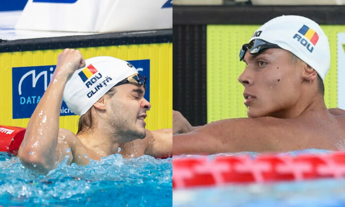 Jocurile Olimpice: Înotătorii Robert Glință și David Popovici s-au calificat în finale