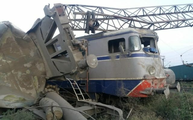 Accident feroviar la Feteşti: Două marfare s-au ciocnit! Trenurile circulă pe rute ocolitoare
