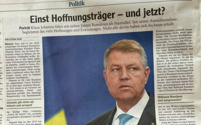 IOHANNIS, foarte criticat în presa germană: ”Nu reușește să impună în România reformele profunde”
