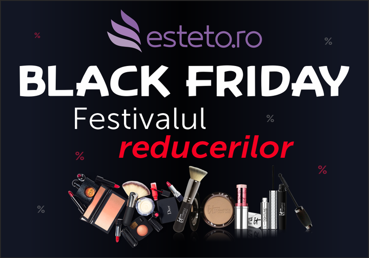 Black Friday România 2021 – promoţii la produse cosmetice