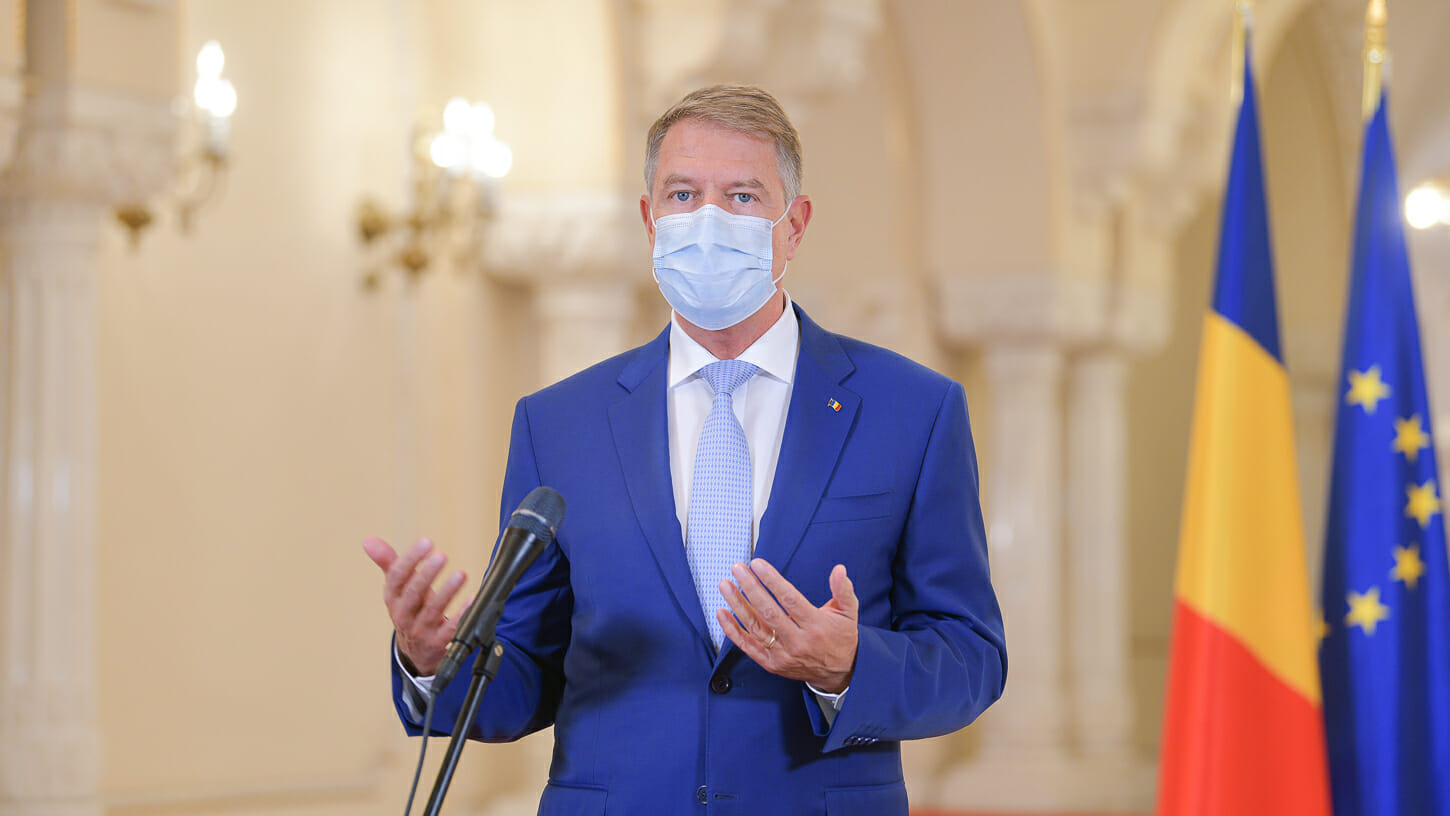 Klaus Iohannis, săgeată către AUR: Pandemia a amplificat virulența atacurilor antisemite
