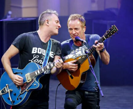 Sting deschide seria marilor concerte din România, pe 2022. Invitat special, fiul său