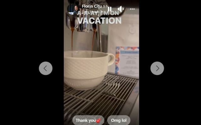 VIDEO Florin Cîțu își pregătește cafeaua ascultând „I am on vacation”