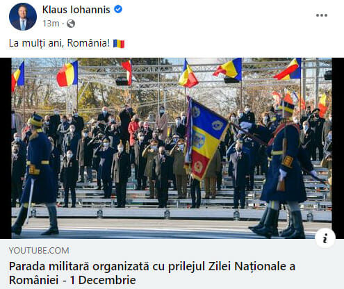 Iohannis, luat peste picior de sute de români chiar de ziua României