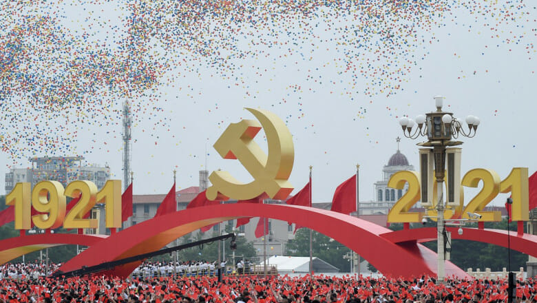 China a modificat vremea pentru a face cerul senin la centenarul Partidului Comunist