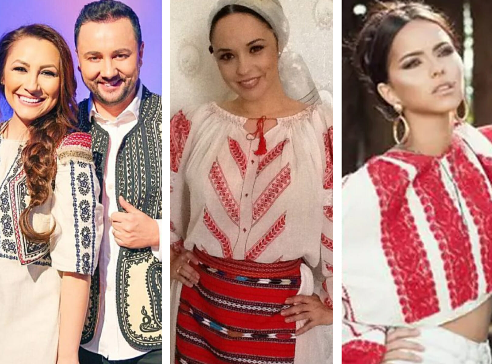 De Ziua Națională, vedetele se întrec în costume populare. Cum arată țărăncuțele Mihaela Rădulescu, Andra și Inna