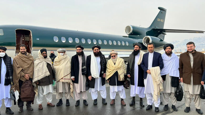 Talibanii au venit în Europa, ca să ceară deblocarea fondurilor din Occident