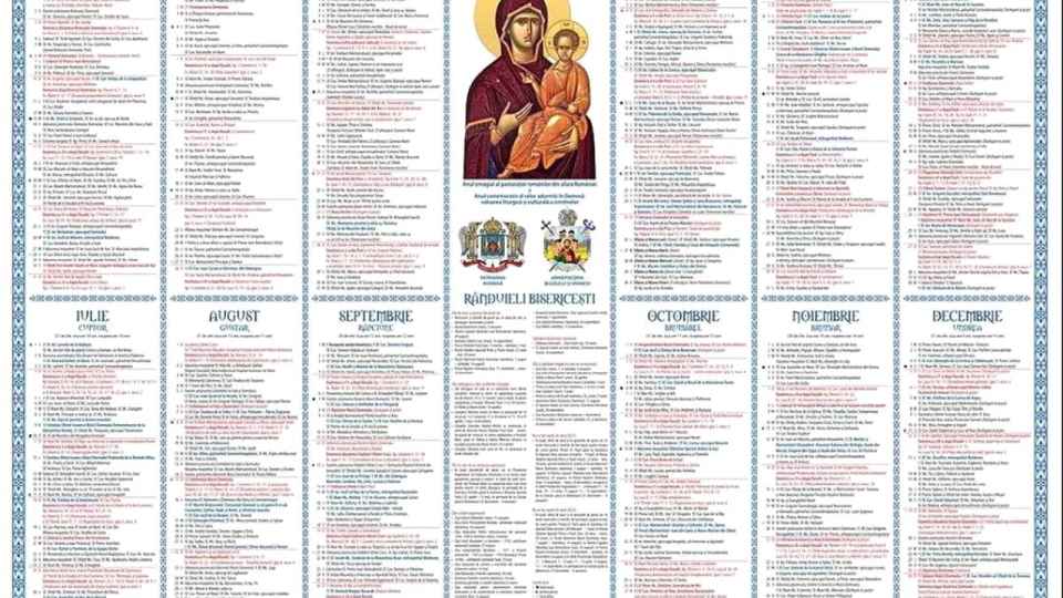 Calendar Ortodox pentru luna februarie 2022. Când e cruce roșie și ce sfinți sunt prăznuiți