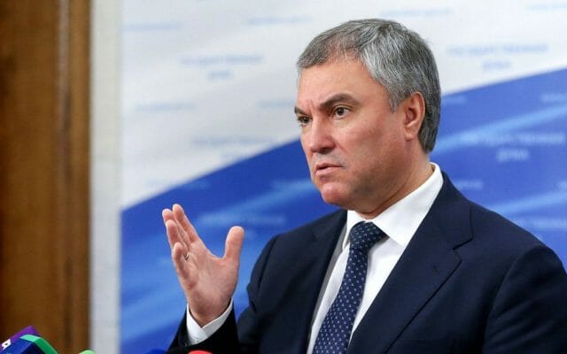 DELIR! Șeful Dumei de Stat: ”Acțiunile țării noastre vizează exclusiv protejarea păcii”