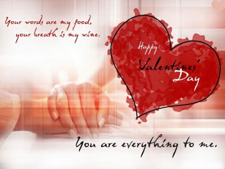Mesaje și felicitări de sfântul Valentin. Urări virtuale, în imagini