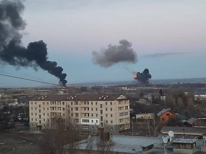 Război în UCRAINA! Explozii în mai multe mari orașe strategice, inclusiv capitala Kiev