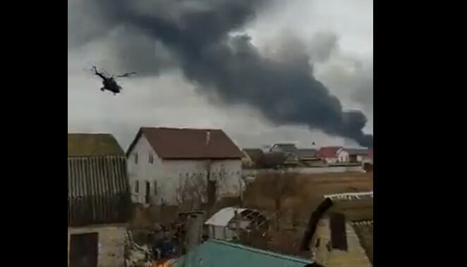 Asalt asupra Kievului! Lupte grele la aeoportul Hostomel! Tancurile au intrat în regiune dinspre Belarus