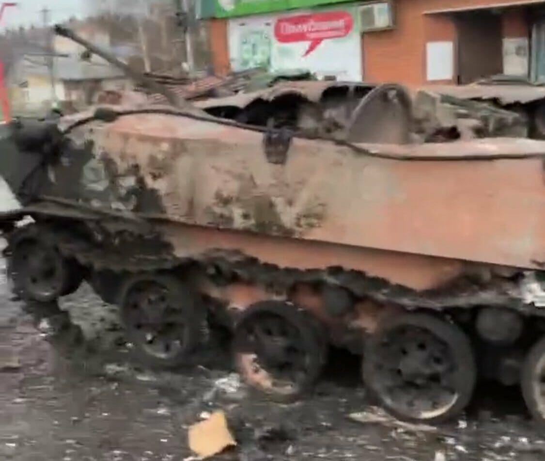 Imagini imposibil de privit: O unitate de soldați ruși a fost pulverizată FOTO și VIDEO