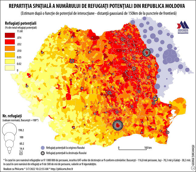 Se fac deja scenarii pentru evacuarea Moldovei