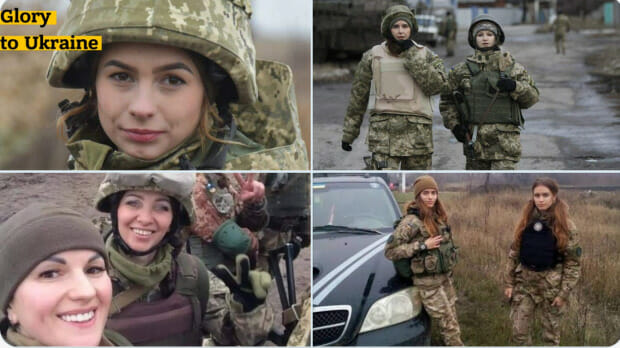Femei din Ucraina care sfidează pericolul pentru a-și apăra țara. Curajul lor a captivat întreaga lume