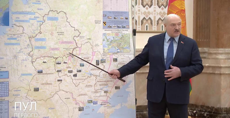 Harta lui Lukașenko: Ucraina divizată în 4 și mișcări de trupe în direcția Transnistriei