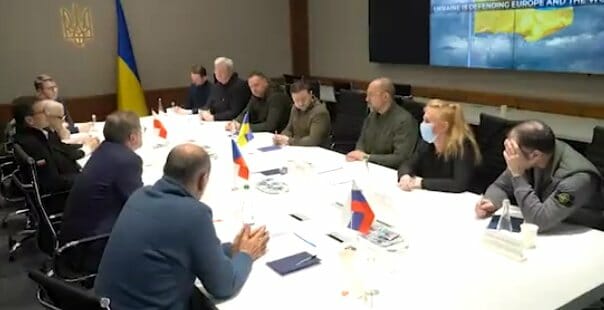 Primii lideri străini care vizitează Kievul de la invazia rusă, într-un gest de solidaritate