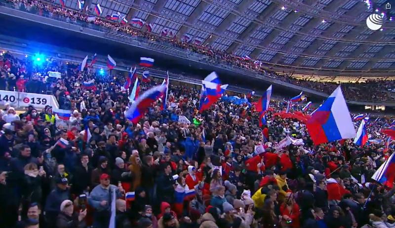 S-a aflat cum s-a umplut stadionul pentru concertul lui Putin! Dezvăluirile BBC