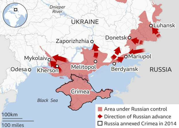 Rușii au intrat în Mikolaiv și se apropie tot mai mult de Odessa