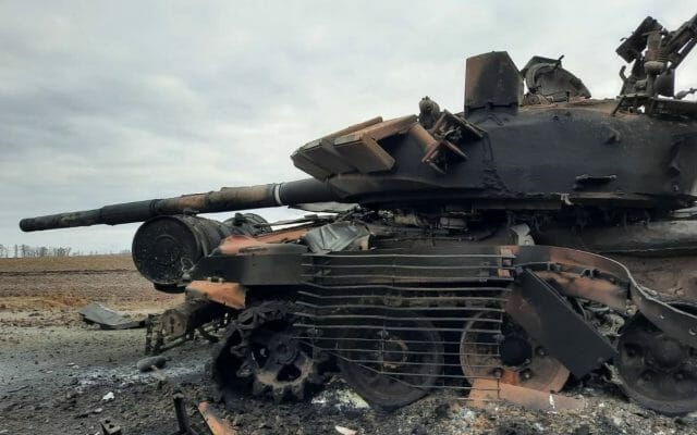 Un greu din armata rusă a fost ucis la Harkov