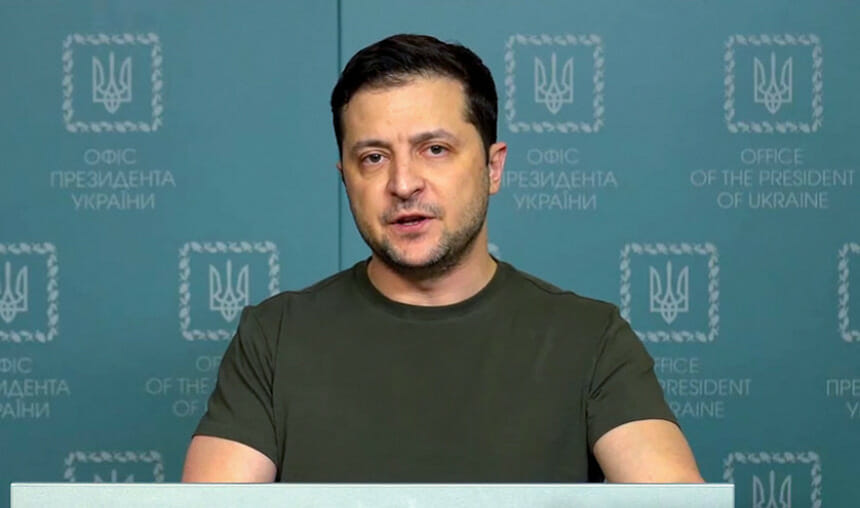 ZELENSKI, Mesaj pentru ucrainenii din oraşele ocupate: Mergeţi în ofensivă! VIDEO