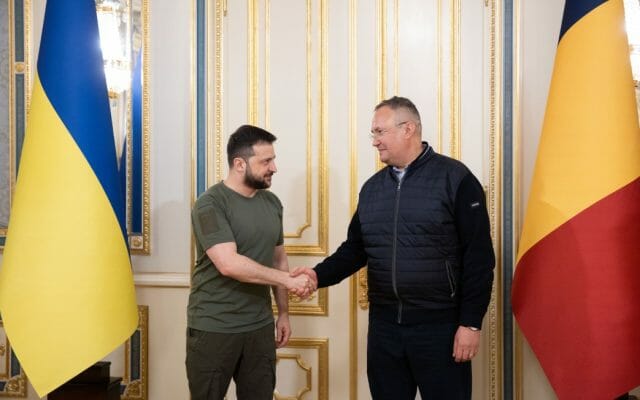 Ciucă, după întâlnirea cu Zelenski: L-am asigurat de sprijinul deplin al Românei