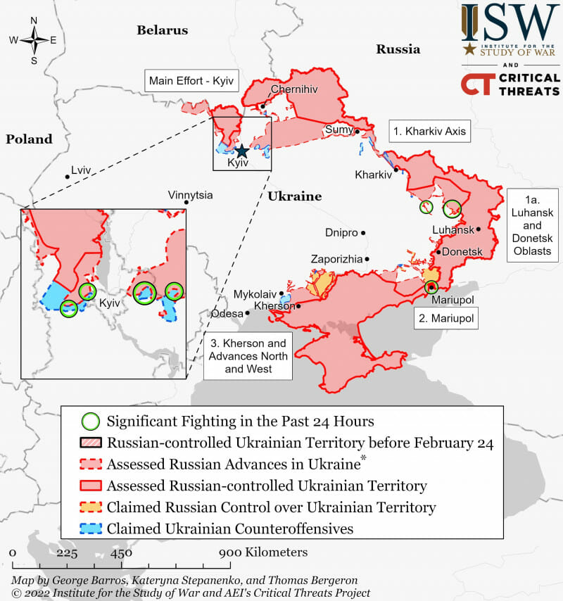 Ucrainenii au recucerit 11 localități din regiunea Herson