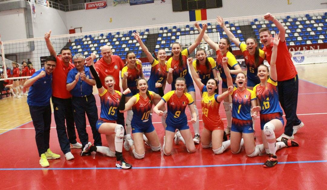 Cu o aruncătoare de suliță în echipă, România s-a calificat la Campionatele Europene de volei junioare!