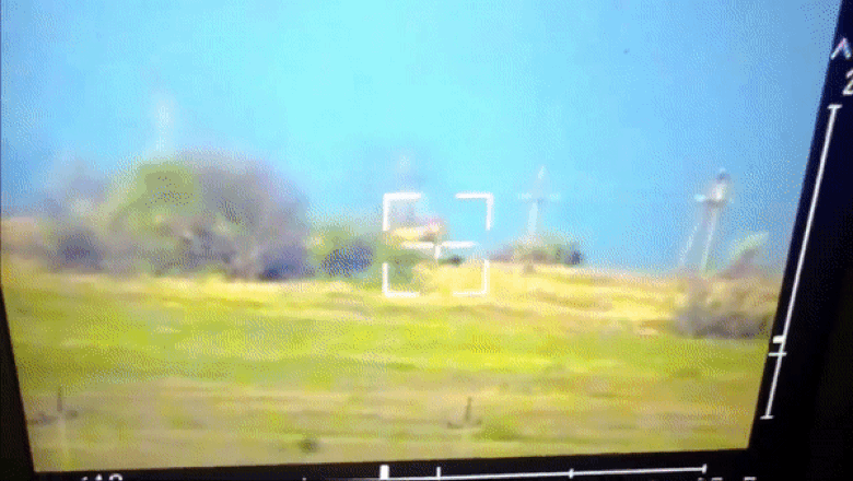 Ucrainenii au aruncat în aer un vehicul al armatei ruse încărcat cu rachete termobarice