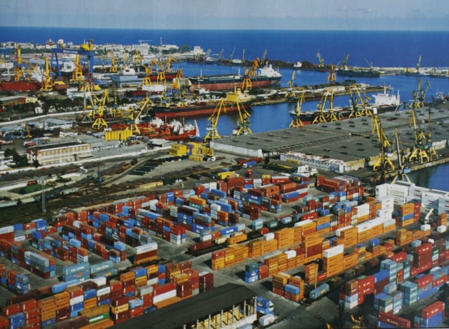 Portul Constanța este blocat cu produse pentru Ucraina