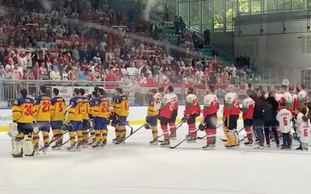 Hocheiștii din naționala României au cântat imnul Ținutului Secuiesc la Campionatul Mondial