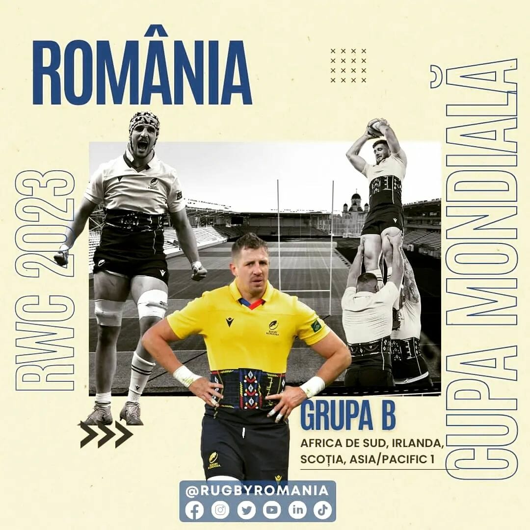 România, calificată direct la Cupa Mondială de Rugby 2023
