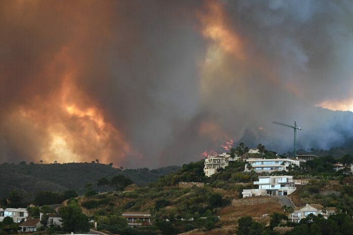 ATENȚIE! În perioada estivală în Andaluzia, cu precădere în provinciile Malaga și Huelva, se produc incendii de vegetație de o amploare considerabilă