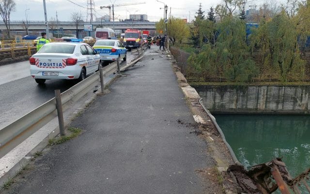 Un bărbat s-a înecat în râul Dâmbovița, duminică dimineață